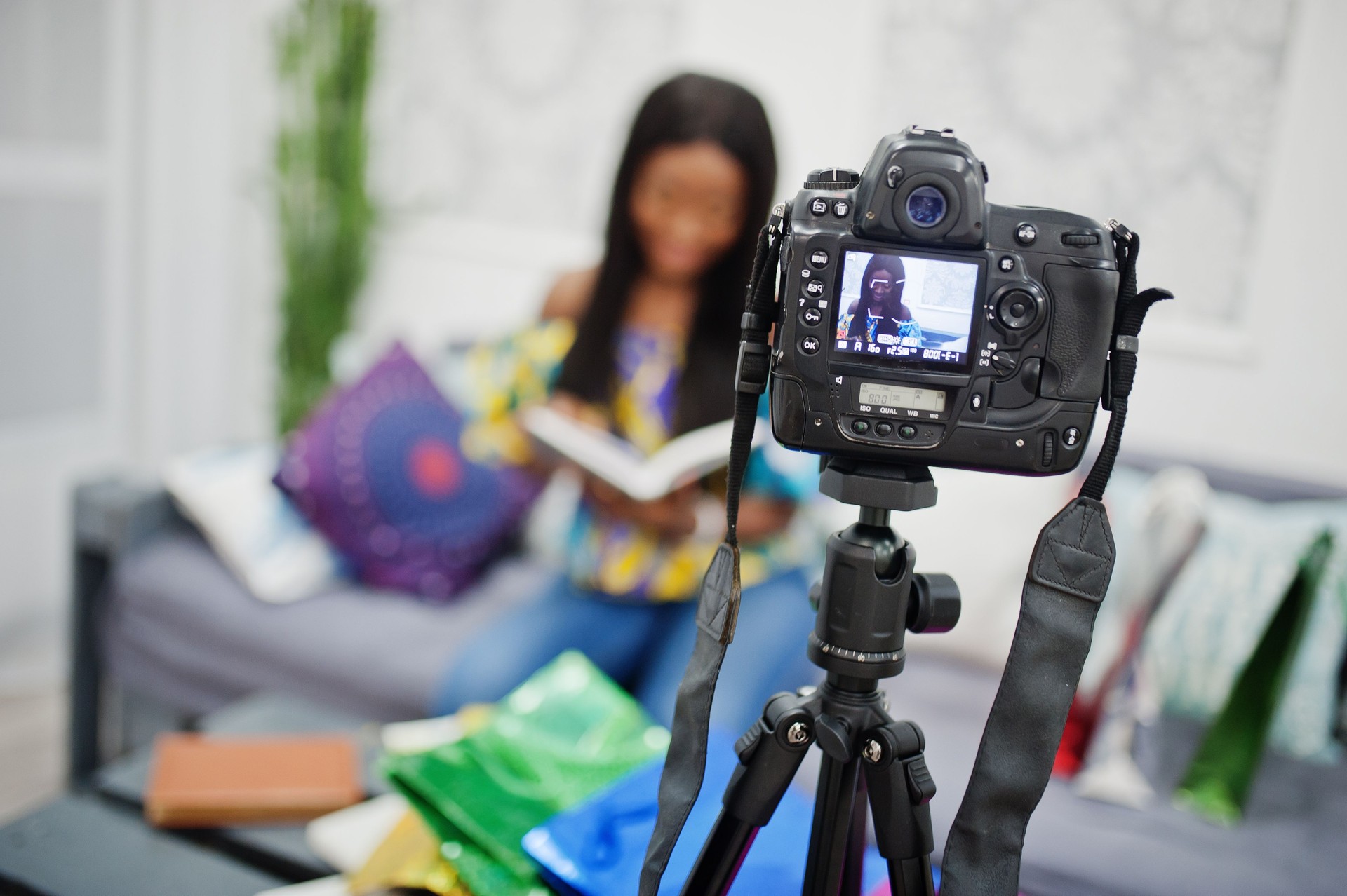 Black african american millennial girl